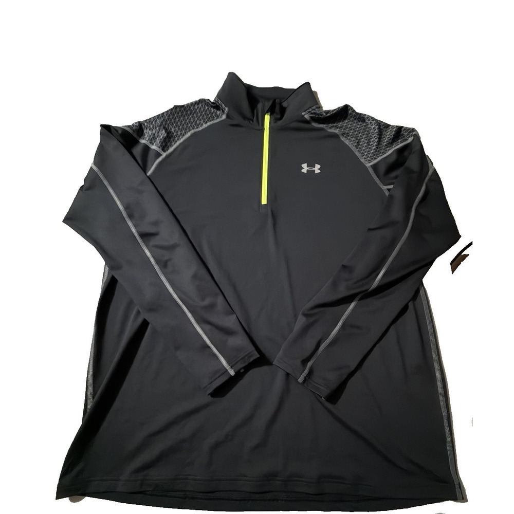 Under Armour Men's 2XL Black‎ Quarter Zip Pullover